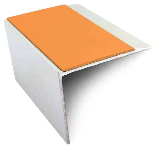 Tangerine NSL21 67 x 55mm DDA Compliant Aluminium Non Slip Stair Nosing