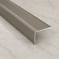 40x30mm Anodised Aluminium Stair Nosing In titanium Color