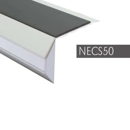 Vision Light Out Non-Slip Stair Nosing End Caps - NECS50 - StairNosingUK
