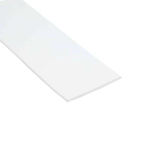 White ASB Aluminator® Slimline Non-Slip Stair Nosing - StairNosingUK