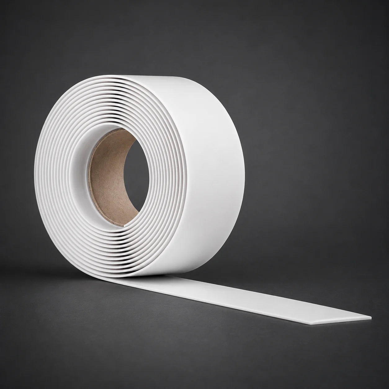 White_PVC_Flat_Architrave_Trim_Plastic_Bar_Strip_Roll_Product Roll