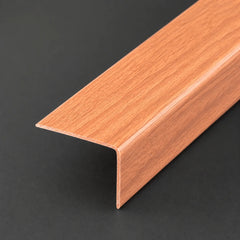 Wood_Effect_PVC_Corner_Angle_Trim_90_Plastic_Edge_Protector_Cherry image