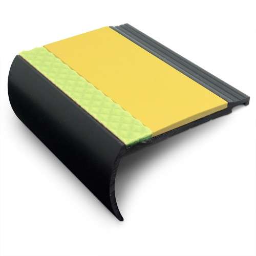 Yellow AHB Aluminator® Heavy Duty Non-Slip Stair Nosing - StairNosingUK