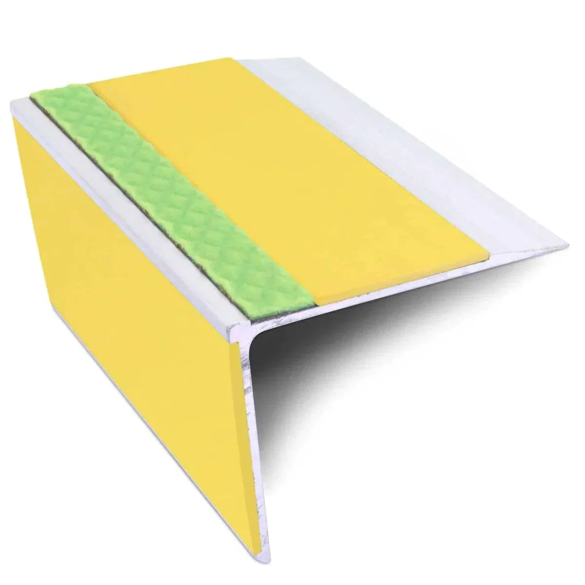Yellow Aluminium Non Slip Stair Nosing - ASL27