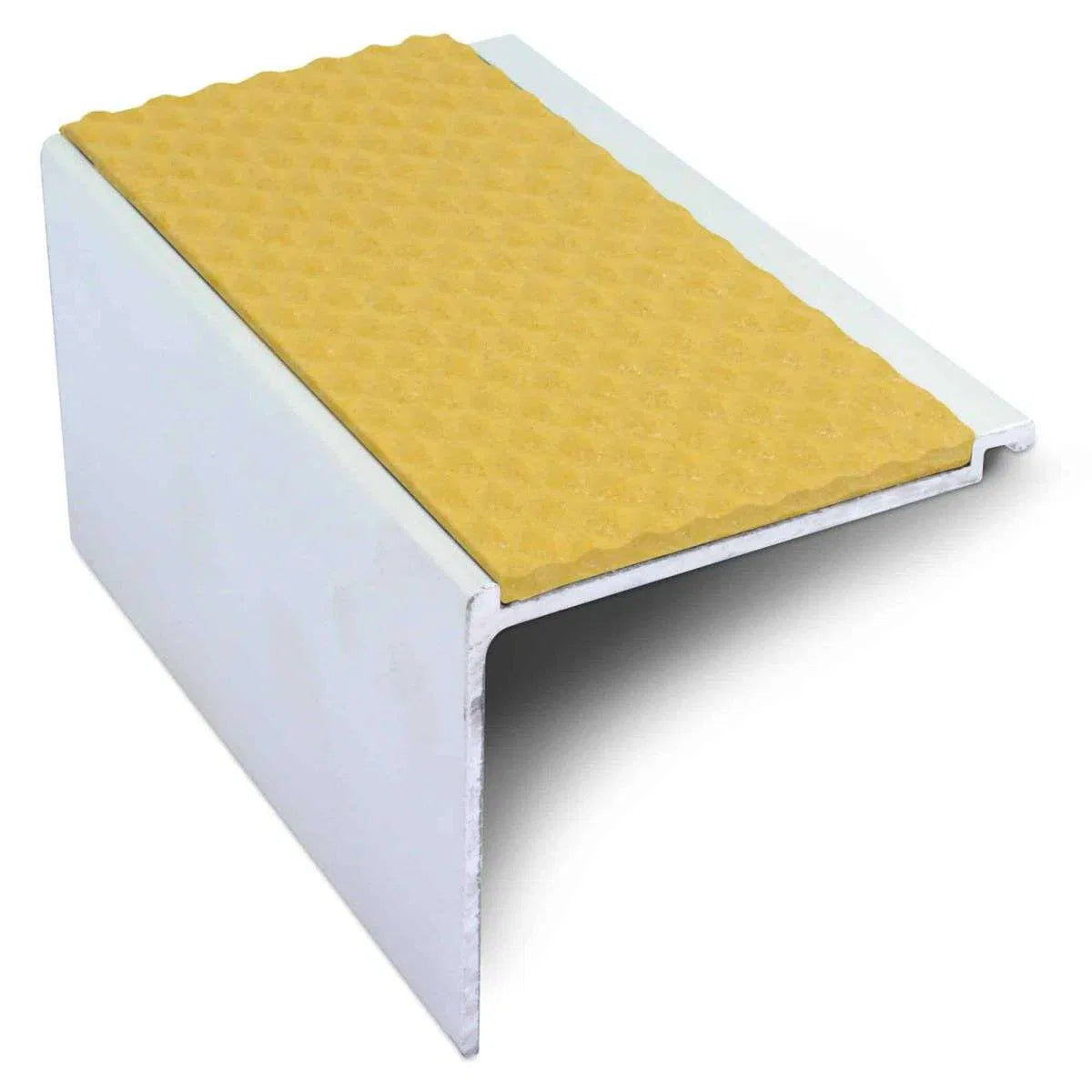 Yellow Tredsafe Aluminium Non Slip Stair Nosing - NHD17