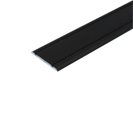 Black Anodised Flat Door Aluminium Threshold Strip