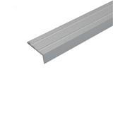 Silver A31 25 x 10mm Cayrus Aluminium Self Adhesive Stair Nosing Edge Trim