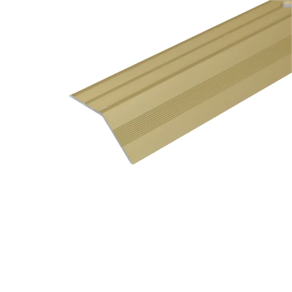 A39 37mm Gold Aluminium Door Threshold Ramp Profile