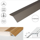 Aluminium Door Threshold Ramp Profile