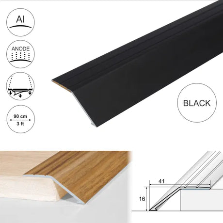  Aluminium Self Adhesive Door Threshold Ramp Profile