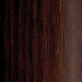 E64 40mm Pvc African Ebony  Wood Effect Threshold Strip