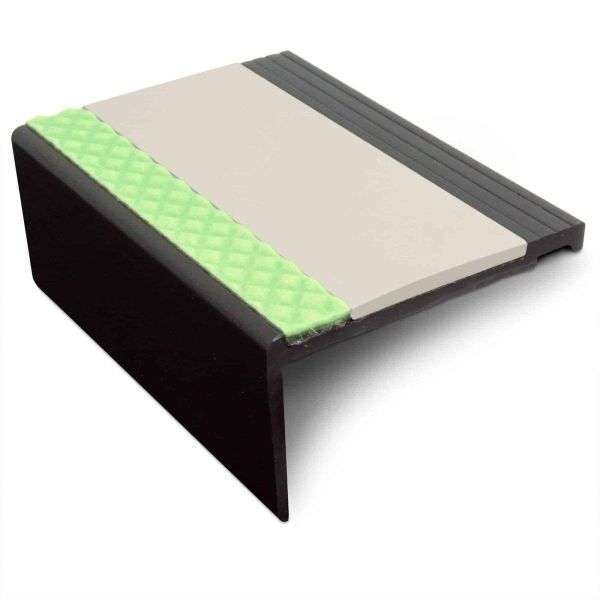 AHP 67.5 x 39mm Aluminator® Heavy Duty PVC Non Slip Stair Nosing