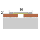  Aluminium Wood Adhesive Door Threshold Strip Size