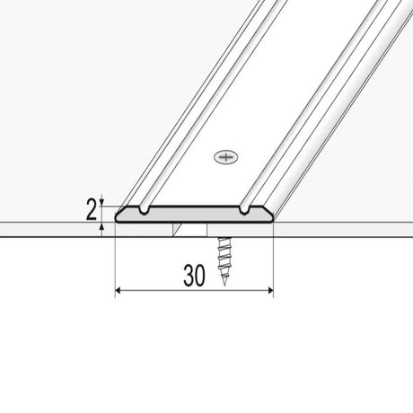 Flat Door Aluminium Threshold Strip Size 