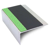  Aluminium Non Slip Stair Nosing Edge Trim With Pvc 