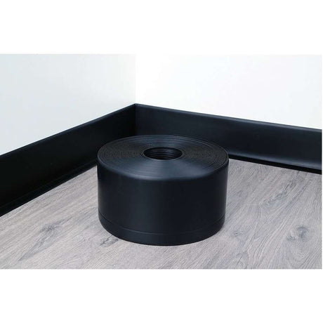 Black PVC Skirting Roll