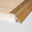 Aluminium Wood Effect Self Adhesive Door Threshold Ramp Profile