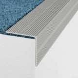 A33 Aluminium Non Slip Ribbed Treads Stair Nosing Edge Trim