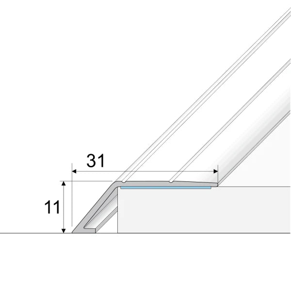 A45 31mm Anodised Aluminium