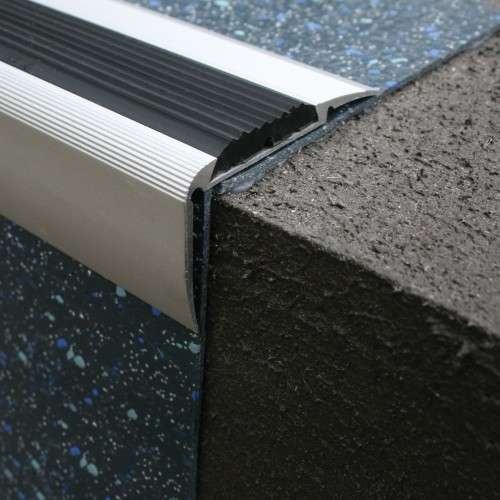  54 x 30mm Non Slip Aluminium Stair Nosing 