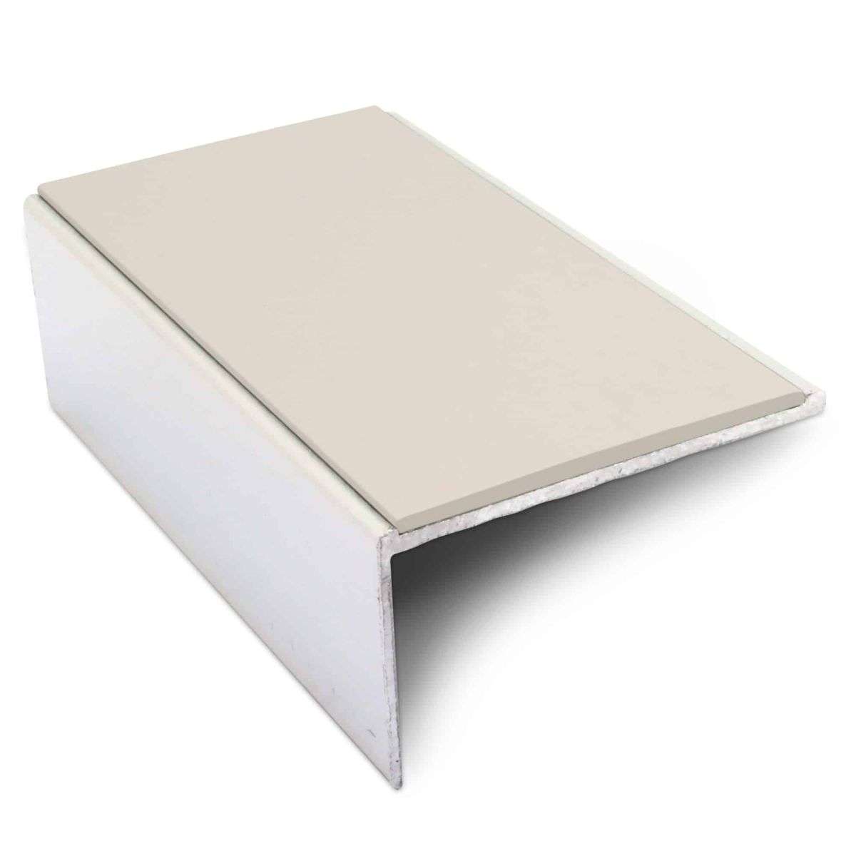 NSL01 56 x 32mm Aluminium Non Slip Stair Nosing Edge Trim With Pvc Insert