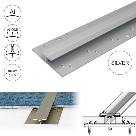 C61 20mm Anodised Aluminium Dual Edge