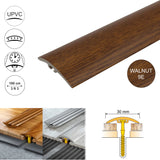 30mm Pvc Wood Effect Door Threshold Strip