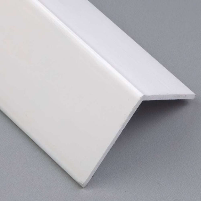 White Plastic PVC Corner 