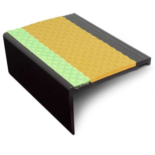AHP 67.5 x 39mm Aluminator® Heavy Duty PVC Non Slip Stair Nosing